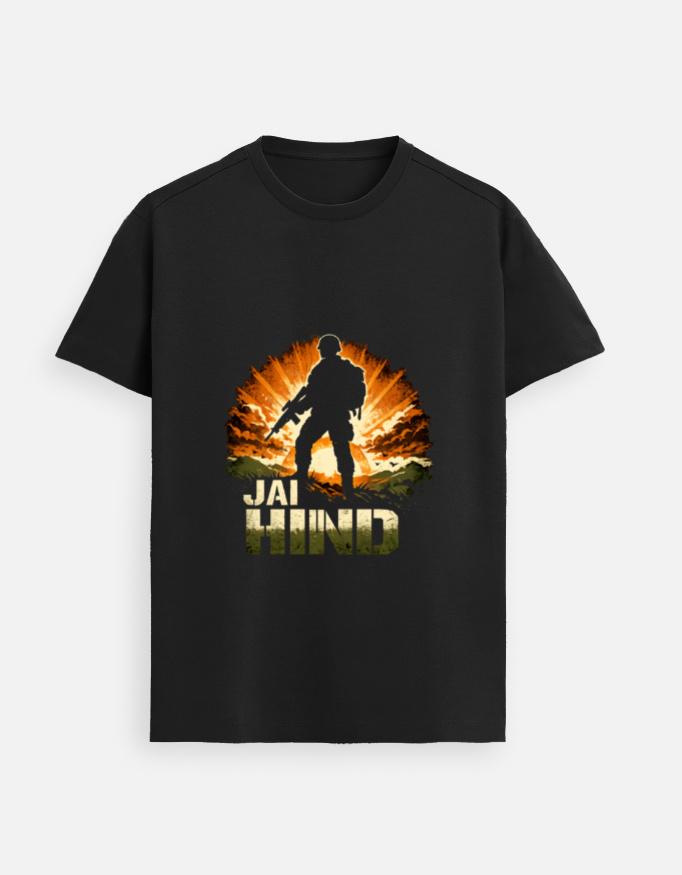 Jai Hind Soldier Tee view 4